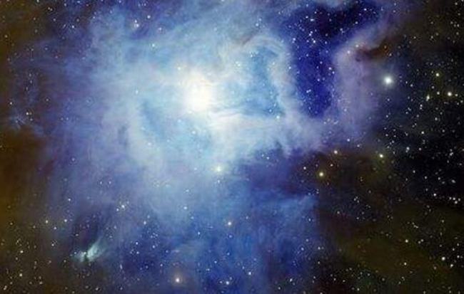 宇宙中独特的花型星云：鸢尾花星云（蓝蝴蝶花星云）