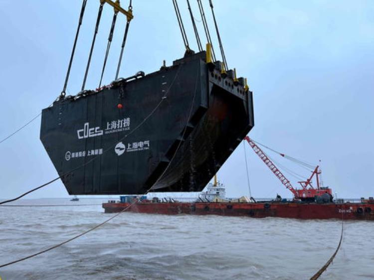中国古沉船打捞,二号古船启动打捞
